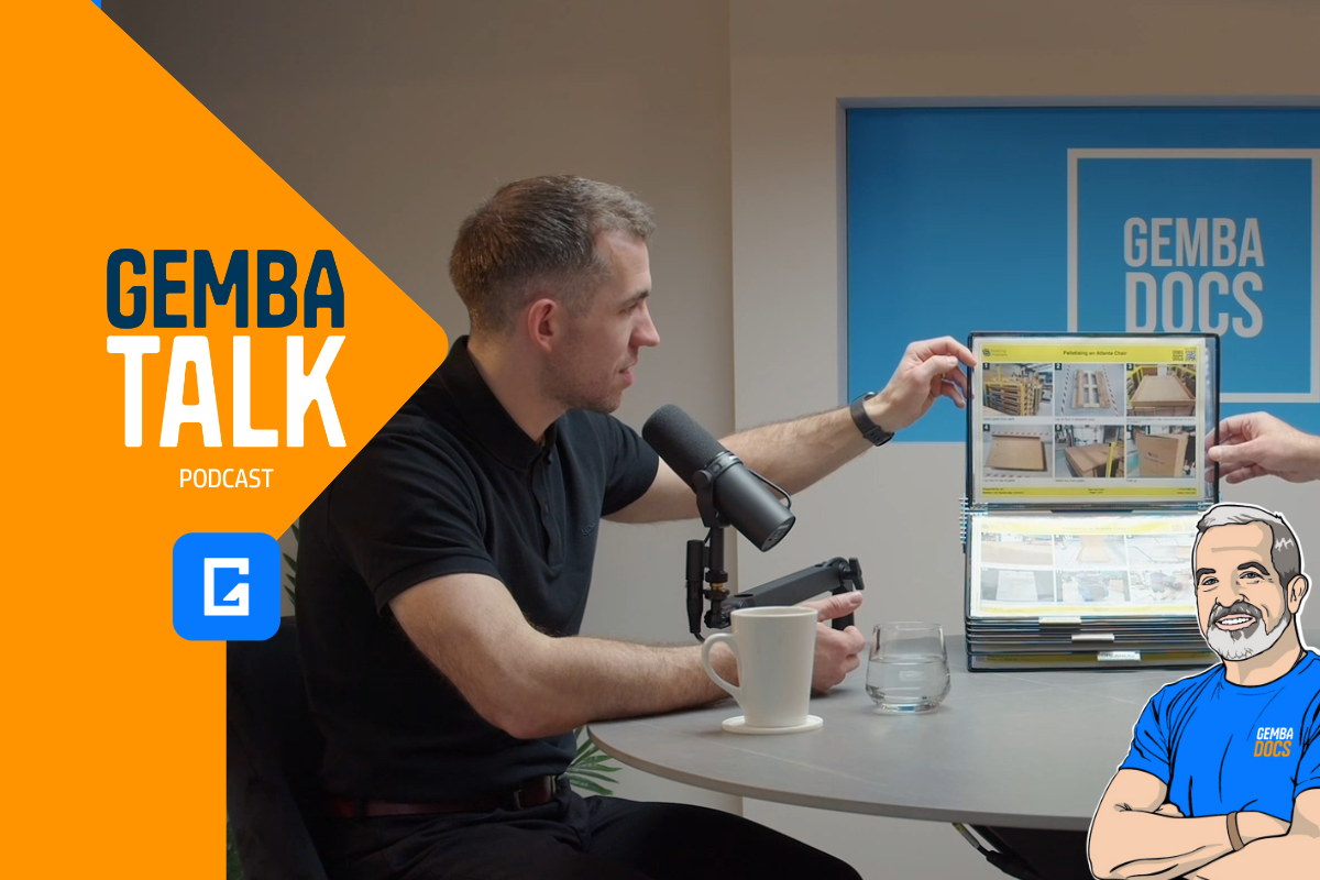 GembaTalk S1,E1 – How Seating Matters Achieved Process Excellence with Ryan Tierney