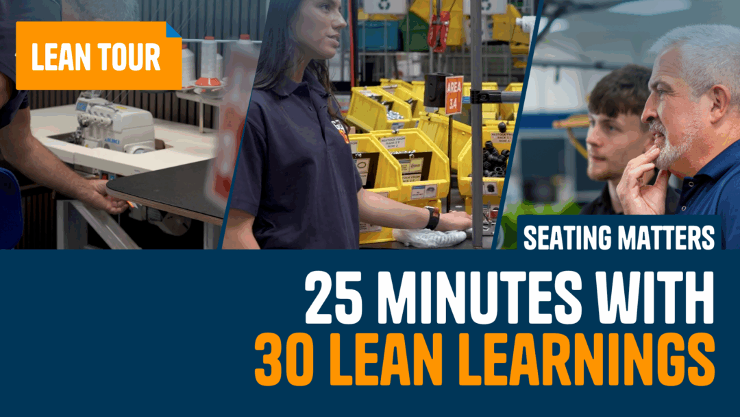 Seating Matters Lean Tour